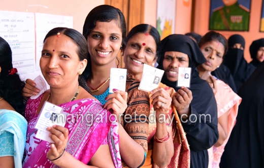 ZP poiling in mangaluru